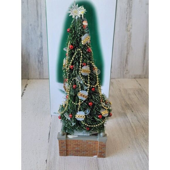 Dept 56 52850 Celebration Tree 2000 AS IS village accessory xmas - Picture 1 of 7